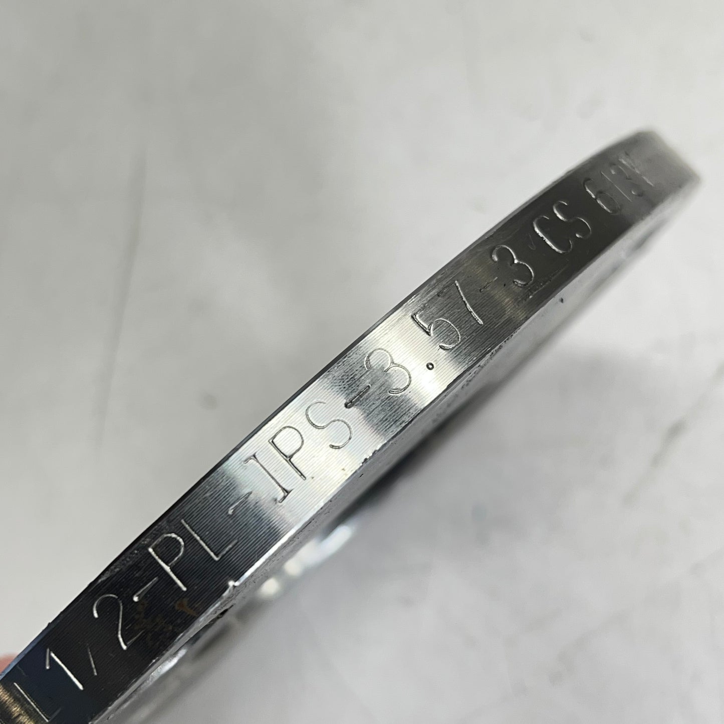 Carbon Steel Blind Flange  1/2" IPS  IC-FL 1/2-PL-IPS-3.57-3 CS 613Y