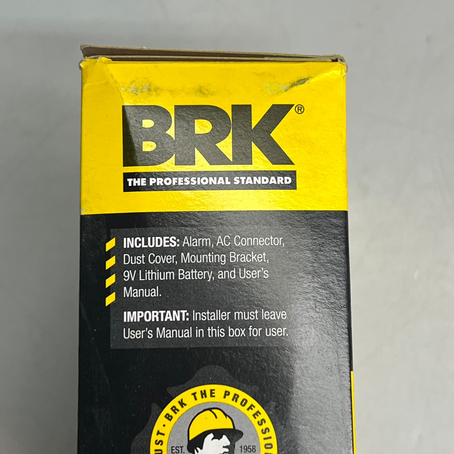 FIRST LINE Interconnect Hardwire Smoke Alarm W/ 10 Year Battery Backup SMI105-AC