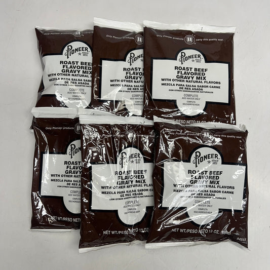 ZA@ ZA@ PIONEER (6 PACK) Roast Beef Gravy Mix 13 Oz White 94544