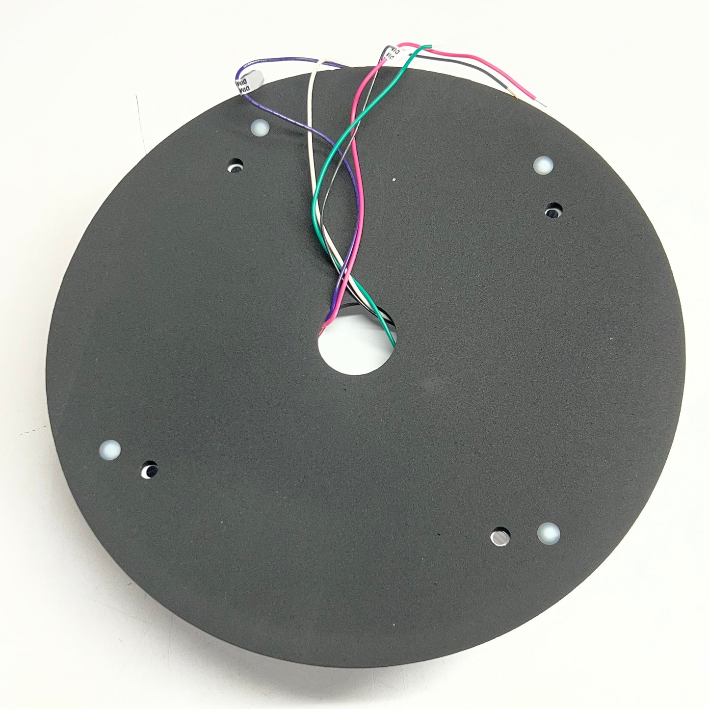 COOPER High Powered Led Exterior Rated Round Surface Mount Fixture 15" White TRF15-LD4-20W-40-OPL-WH-UNV-EDD1