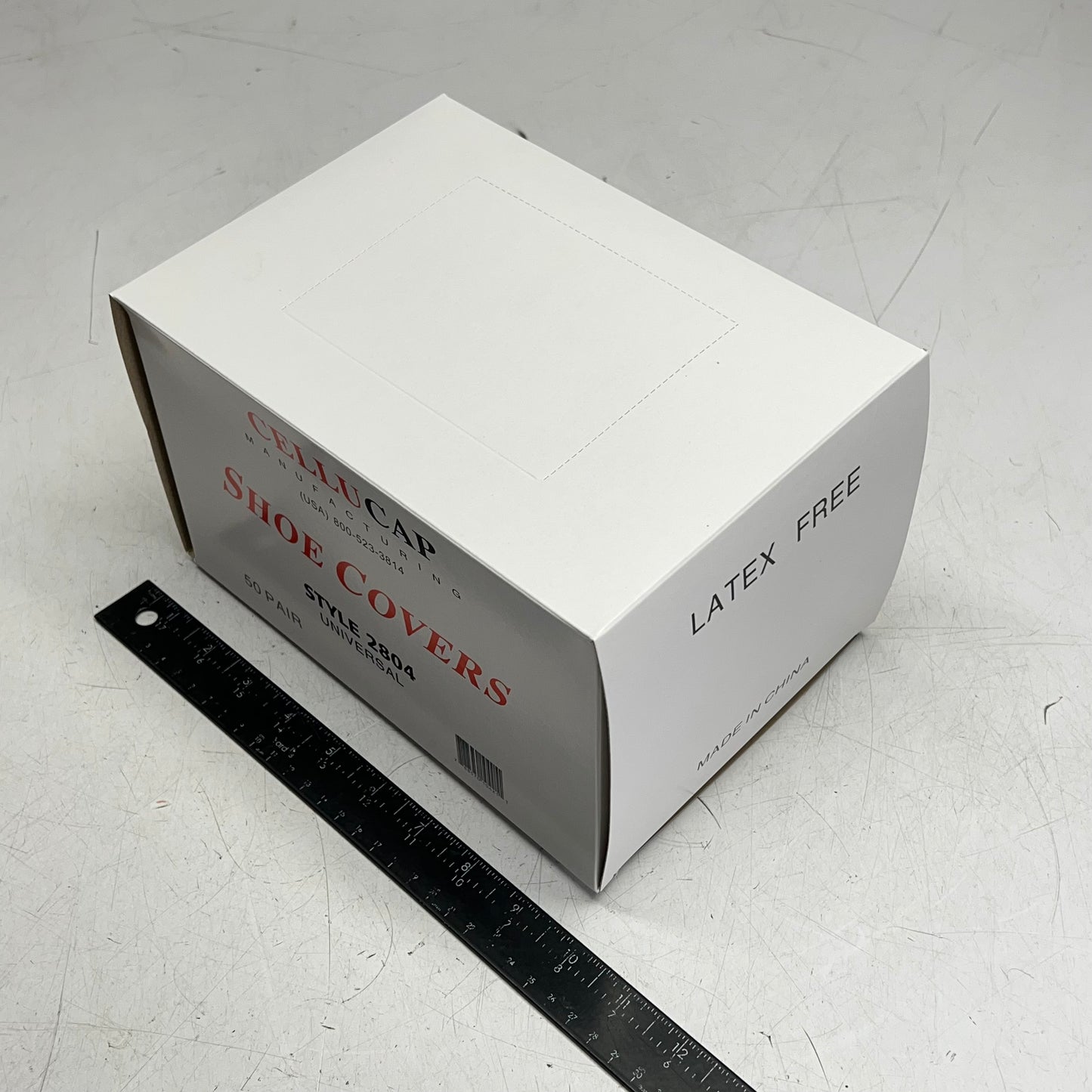 CELLUCAP (300 PACK) Disposable Shoe Covers One Size Blue 2804