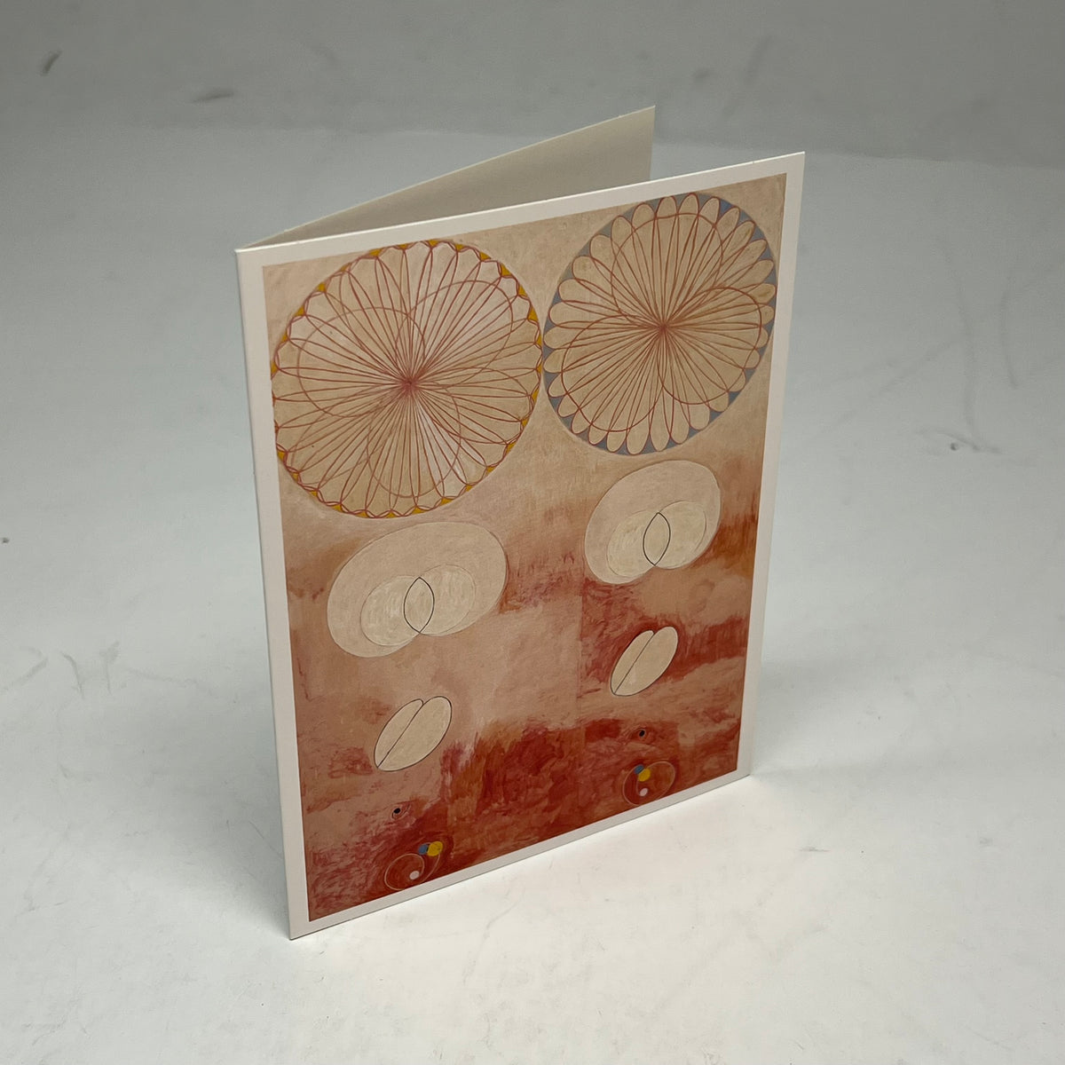 POMEGRANATE (2 PACK, 16 EACH) Hilma Af Klint Notecards W/ Envelope 4x5" KB012