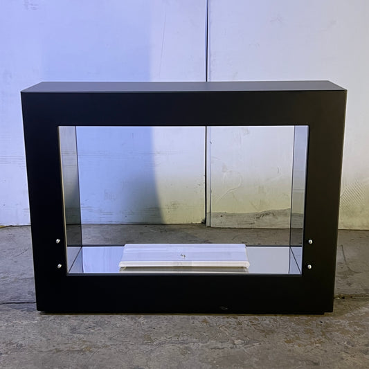 BIO FLAME  Double Sided Rogue 2.0 DS Fire Box 27.5"x36"x10.0" Black 2.0 DS (Minor Scratches)