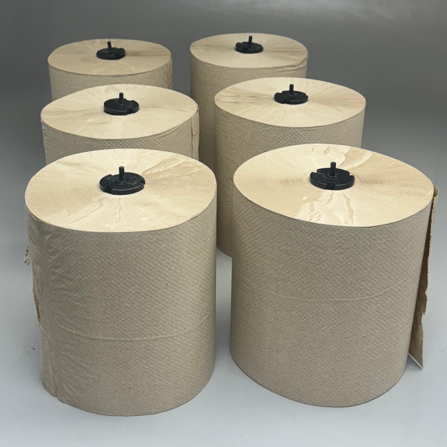 ZA@ TORK MATIC (6 PACK) Hand Towel Roll Natural 290088 7 1/2”Lx7”W Beige (As-Is)