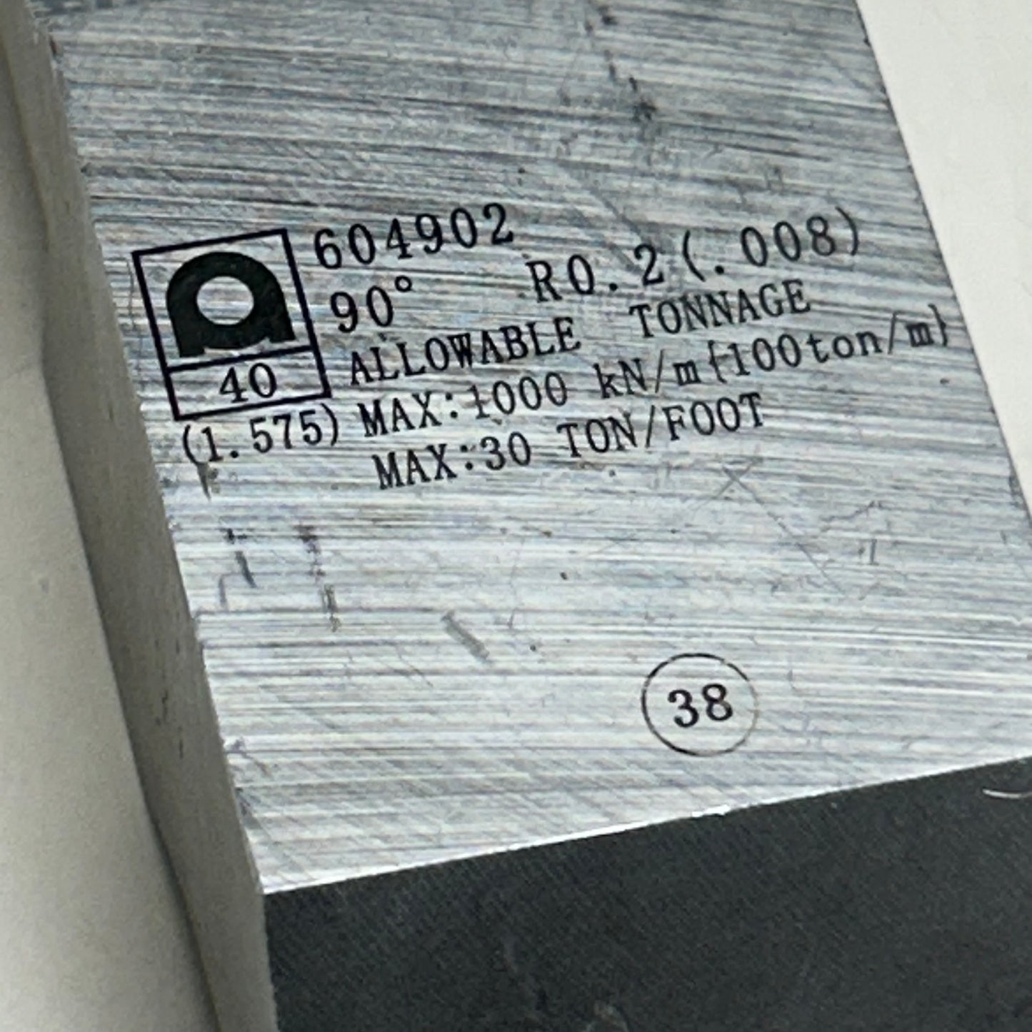 Stainless Steel Break Pressing Tool Kit Chrome 604902 New