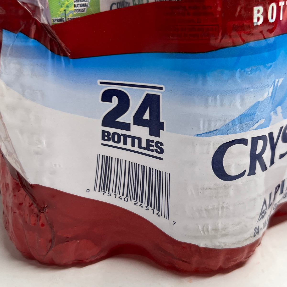 ZA@ CRYSTAL GEYSER (96 Bottles) Alpine Spring Water 16.9 fl oz. Bottles BB 04/28