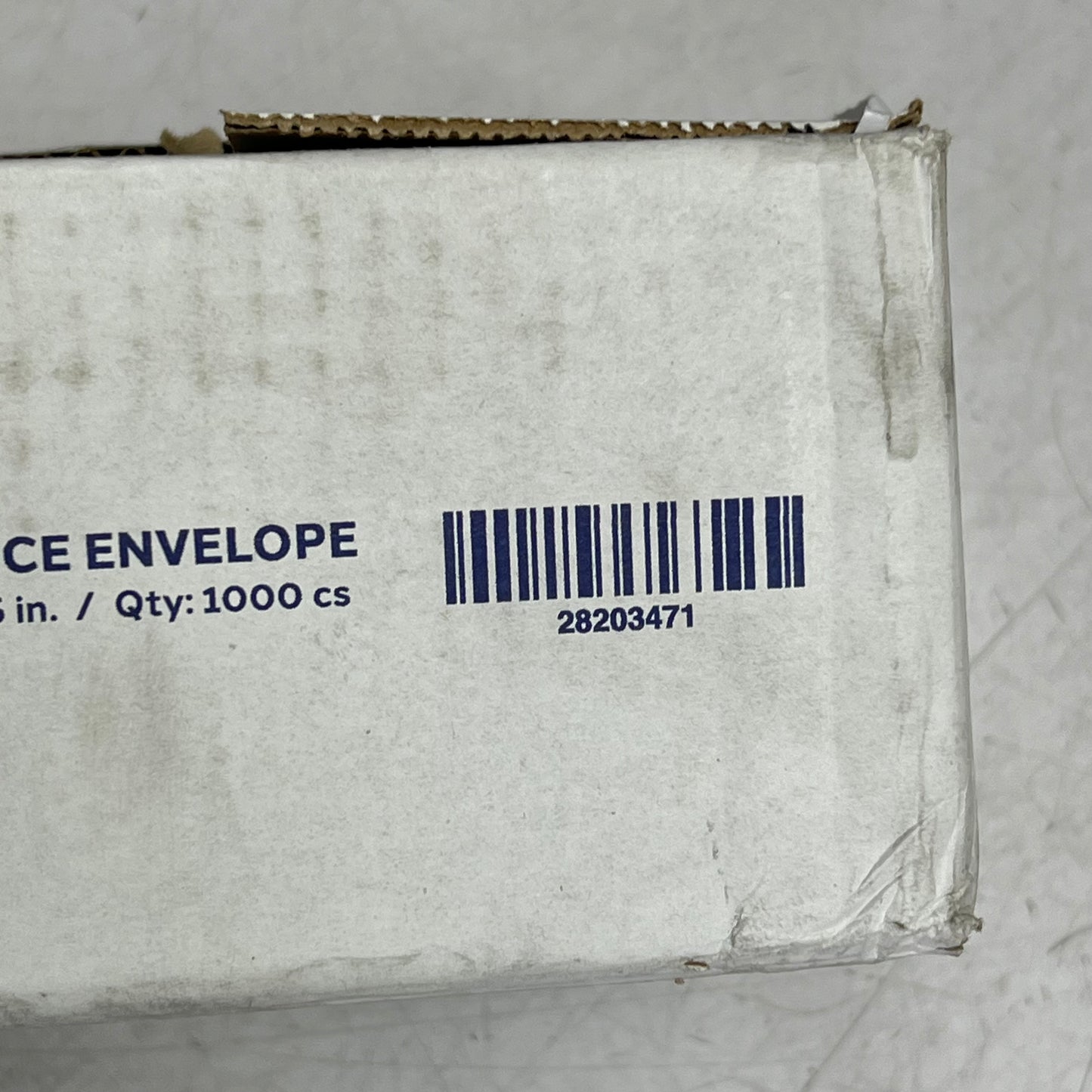 ZA@ SHORR EXPRESS  (1000 PACK) "packing List/invoice Enclosed Plastic Slips  4.5"x5.65" Clear/Orange