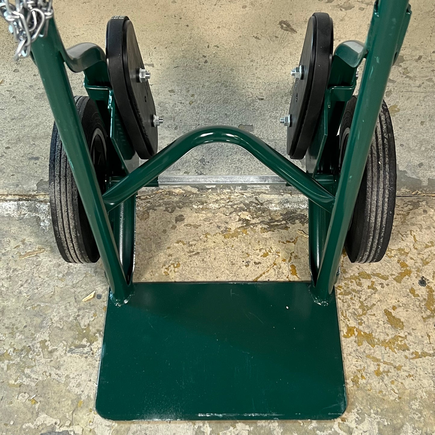 HARPER Heavy Duty Hand Truck Sz 49" H X 14" L X 14" W Dark Green 701SC-86