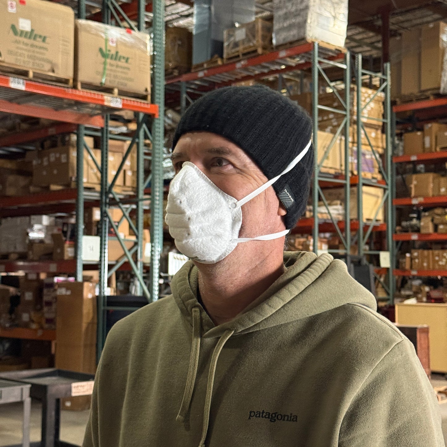 ZA@ HONEYWELL (2 BOXES, 40 Total Masks) N95 Respirator Mask NIOSH Appr. USA White DC300N95