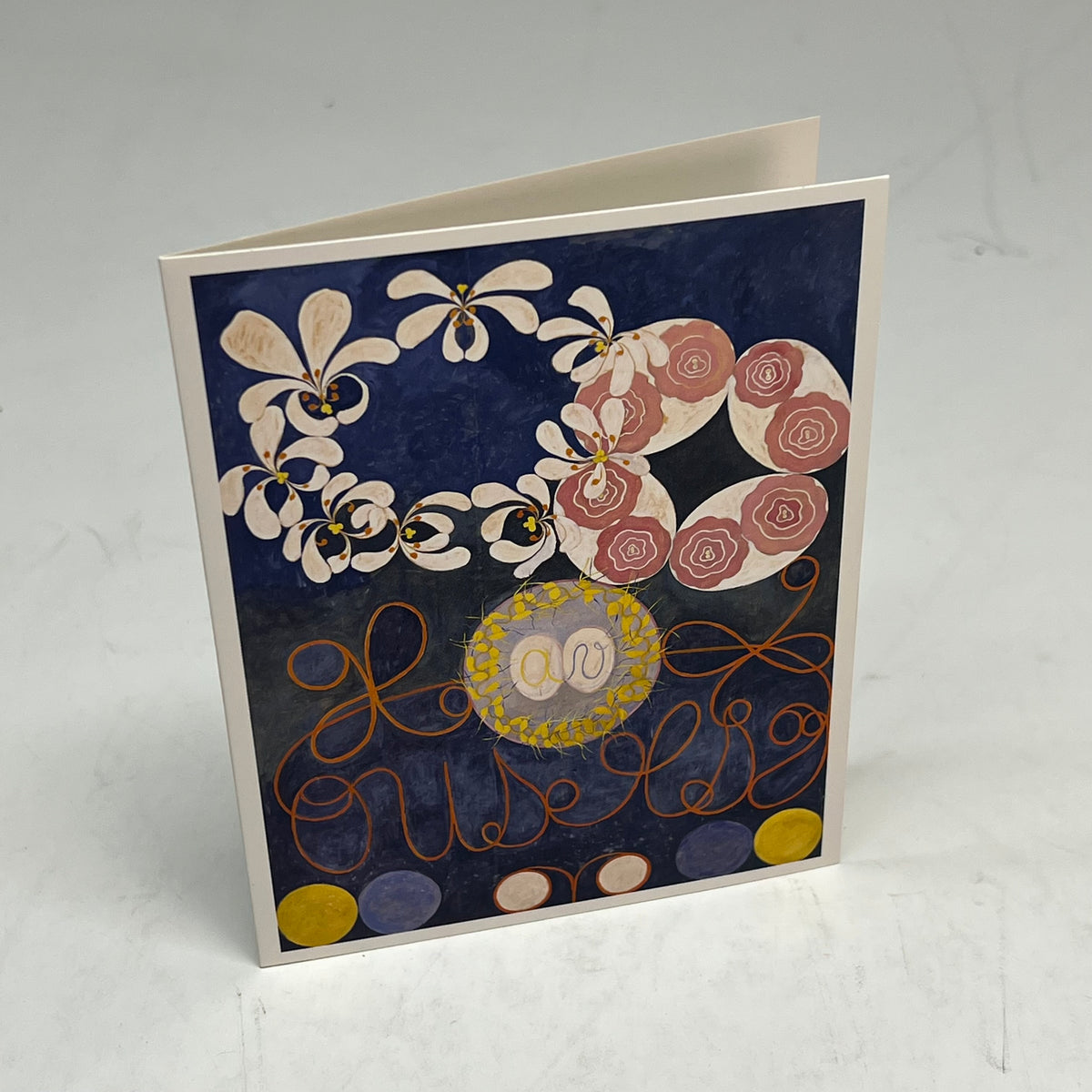 POMEGRANATE (2 PACK, 16 EACH) Hilma Af Klint Notecards W/ Envelope 4x5" KB012