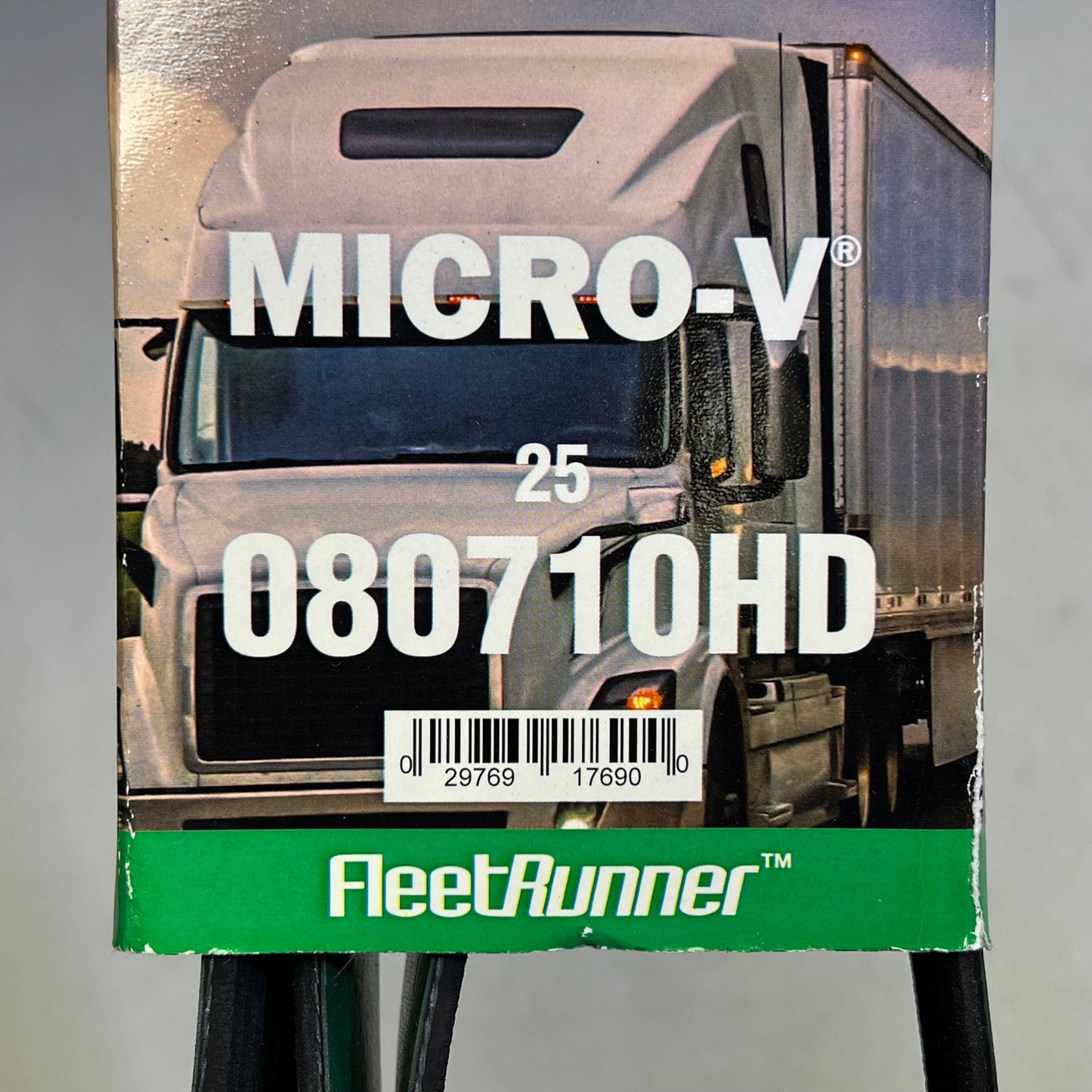 NAPA Automotive V-Ribbed Belt Fleet Runner K08 1 3/32"x71 1/2" Black 25080710HD