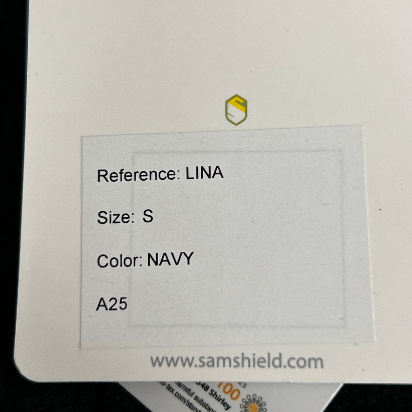 SAMSHIELD Lina Equestrian Winter Coat Waterproof Rain Jacket Women's Sz S Navy Blue