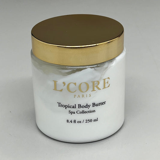 ZA@ L'CORE Tropical Body Butter w/ Cacao Seed 8.4 fl oz BB 24 Months After Opening