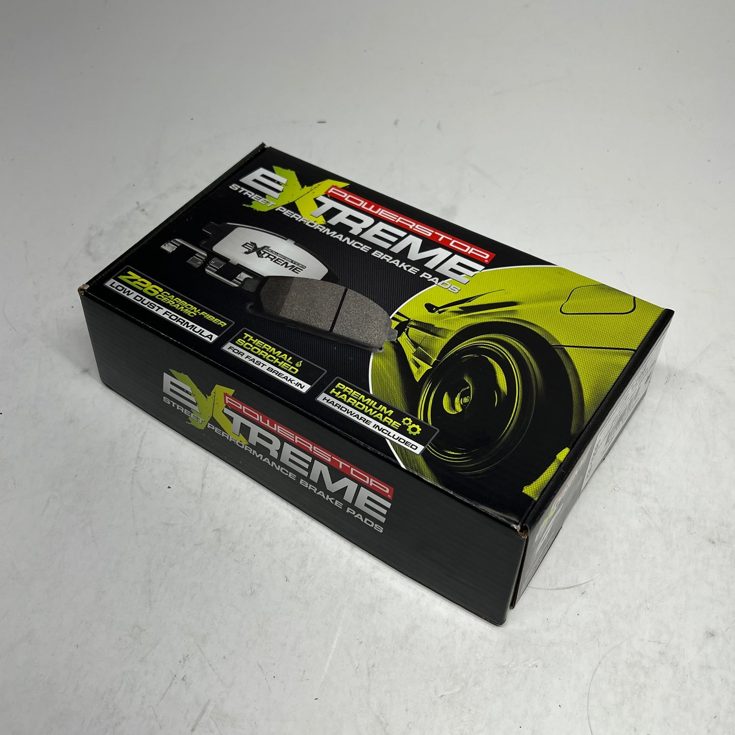 POWER STOP Carbon Fiber Ceramic Street Performance Brake Pads Front Z26-1298
