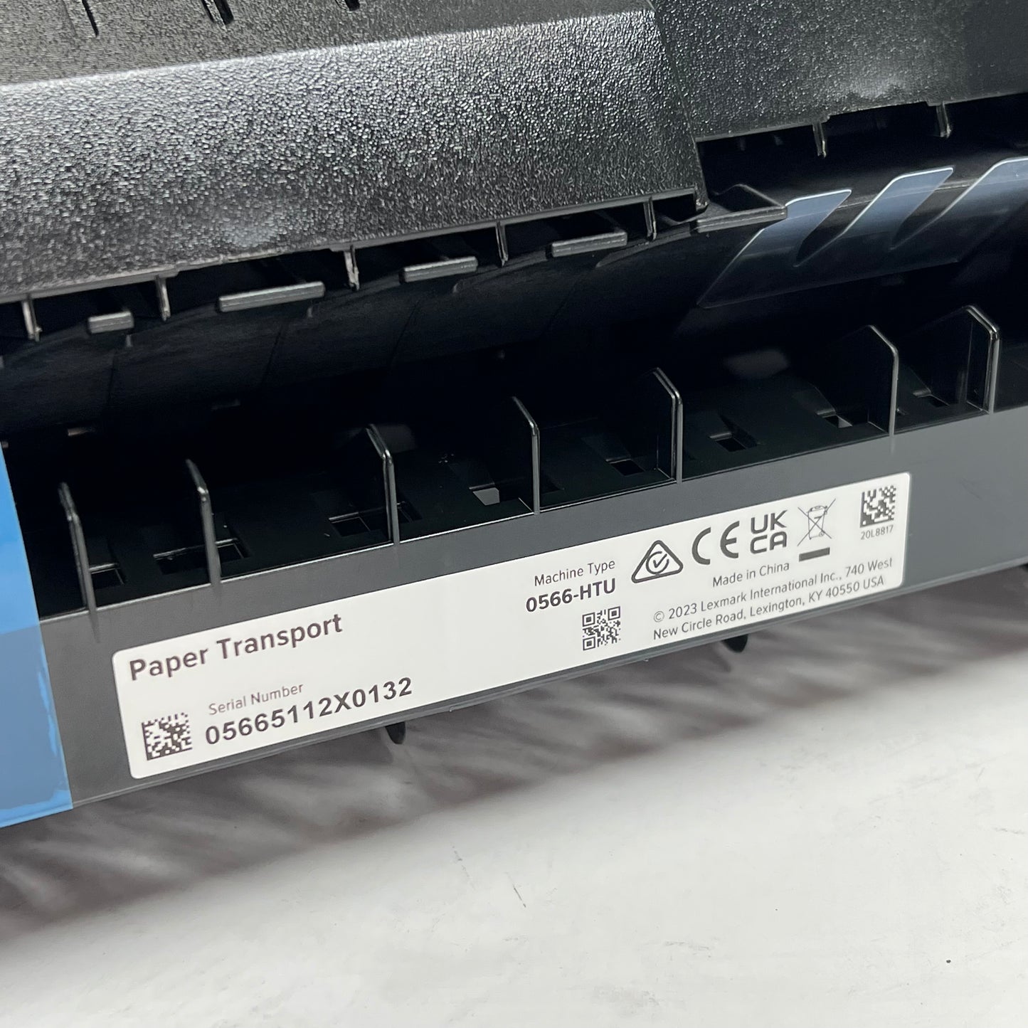 LEXMARK Paper Transport Unit Long Life System 5.6 x 16.2 x 18.3" Black 20L8817