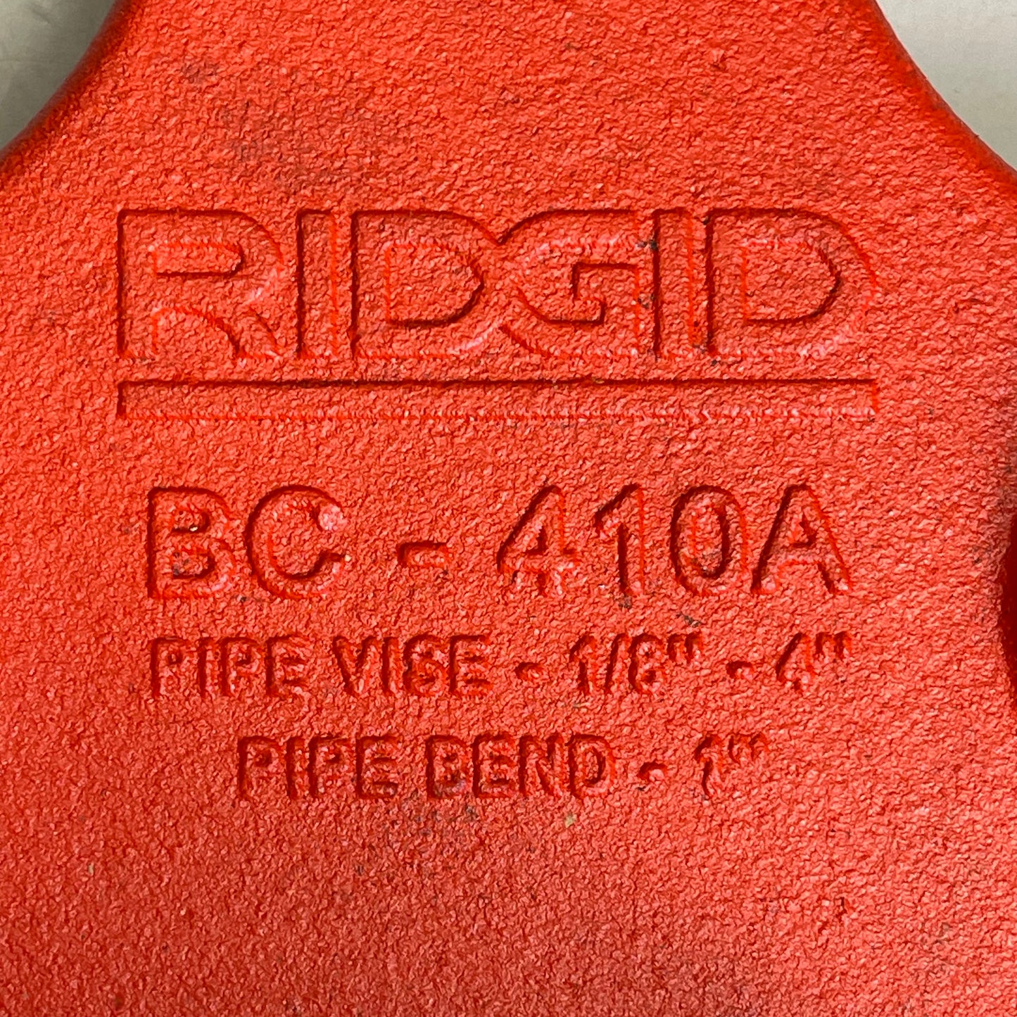 RIDGID Model BC410A Bench Chain Vise 1/8" - 4" 40195