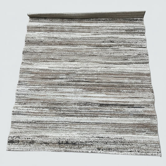 ZA@ GERTMENIAN Karma Area Rug  5' x 7' Grey/Tan/Creme (Return)