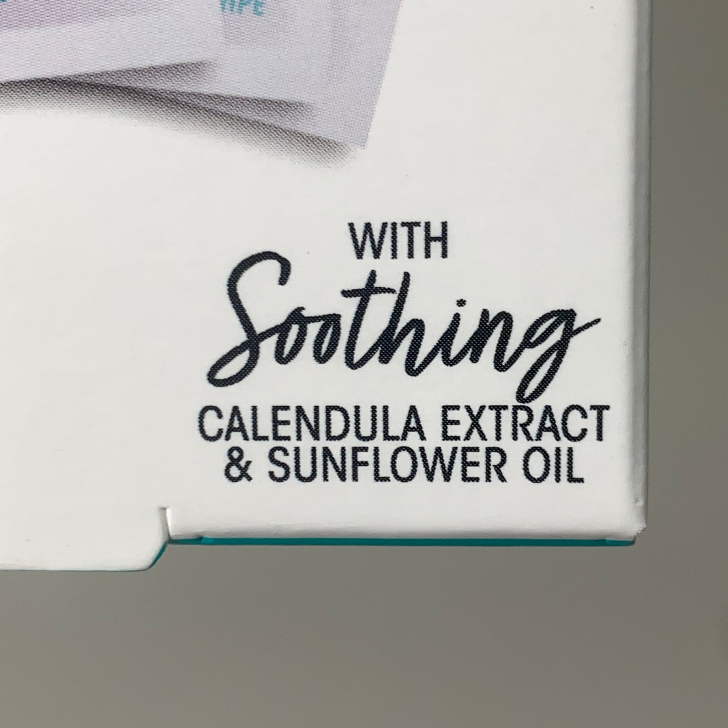 NADS Post Wax Calming Oil Wipes Soothing Calendula Extract and Sunflower Oil 7454EN24 (New)