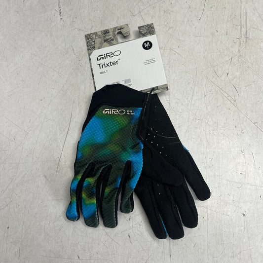 GIRO Trixter Glove Lightweight Instachill Fabric Unisex Sz M Frequency Blue 7200371