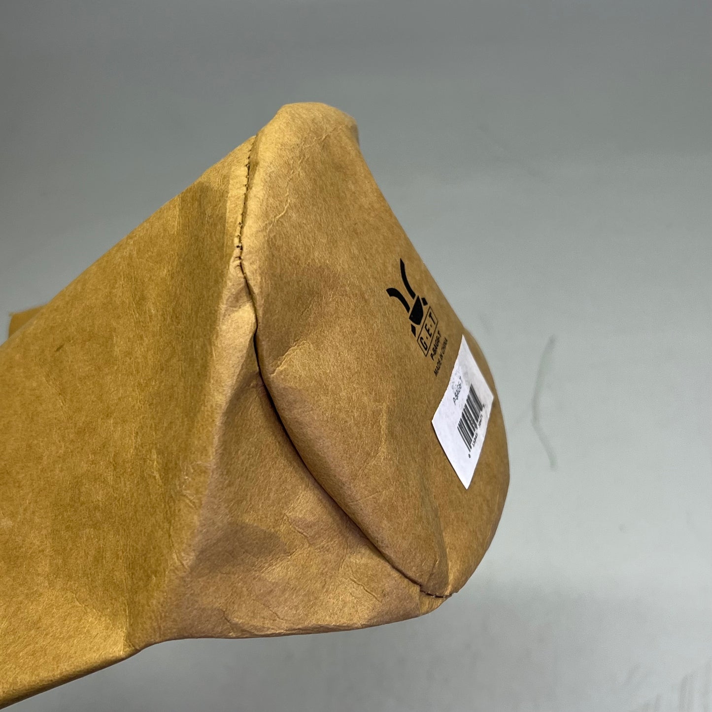 G.E.T (2 PACK) Washable Reusable Paper Bag / Bread Basket 6" Brown P-BAG6-T