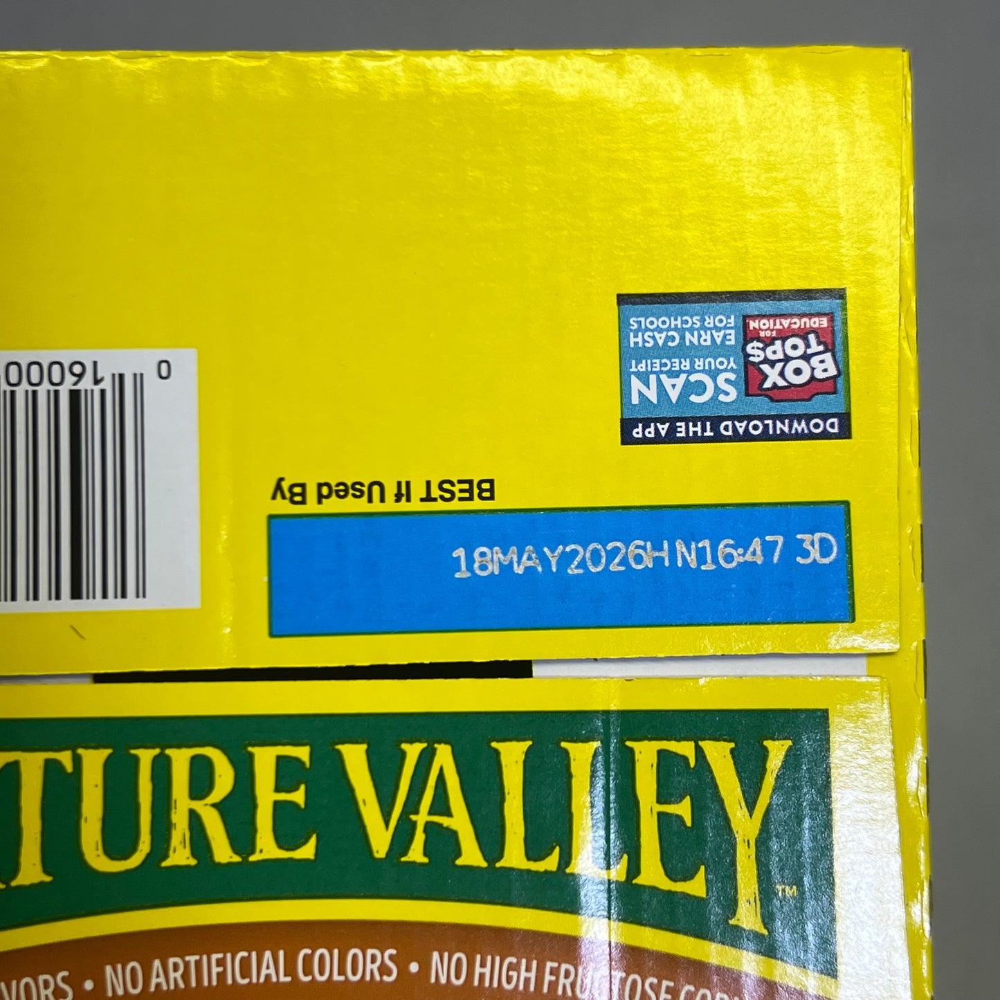 NATURE VALLEY (48 Bars) Sweet & Salty Nut Granola Bars 48 - 1.2 oz BB 05/26