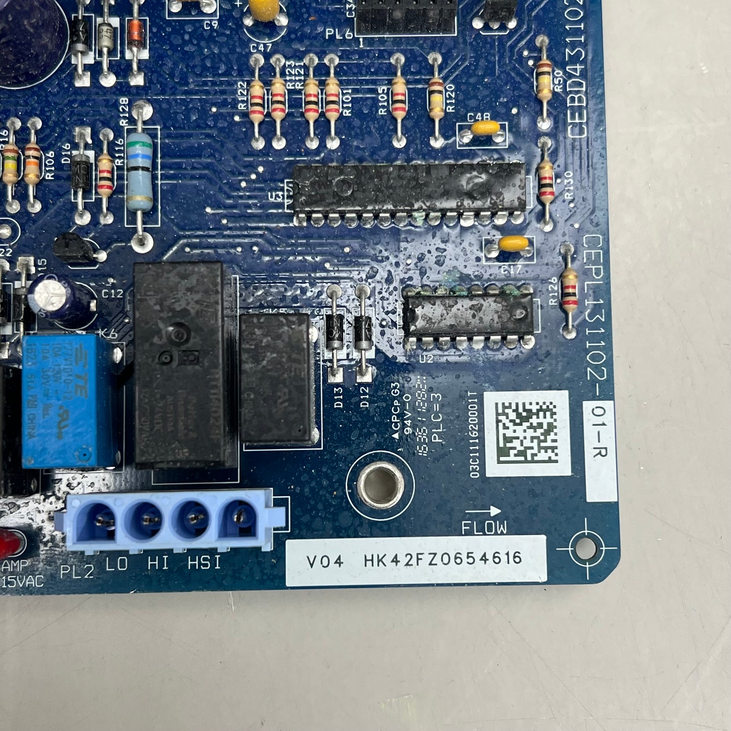 CARRIER Control Board For HVAC Systems As-is Slightly Used (see images) 9.6"x7.6"x1.3" HK42FZ066