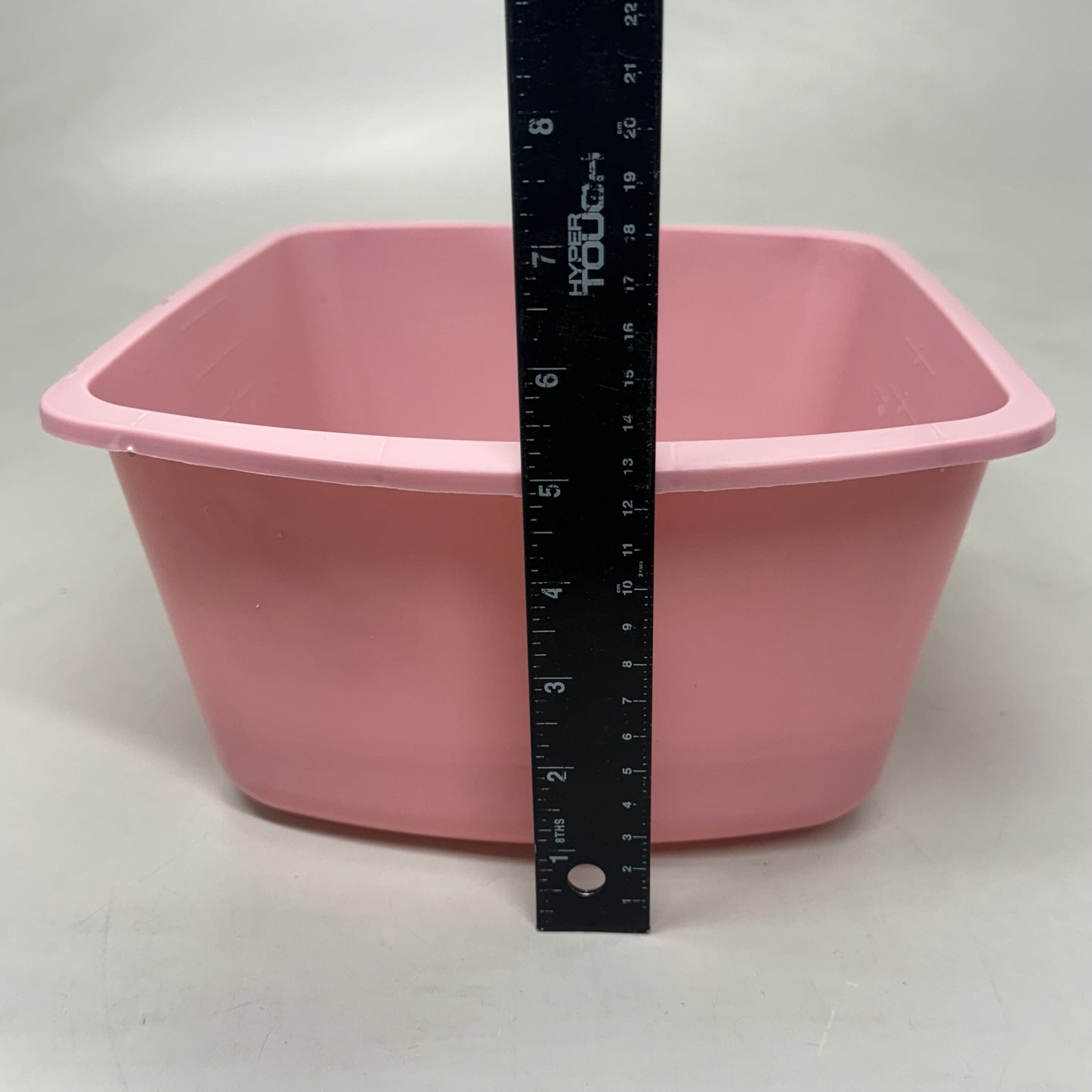 MEDEGEN (50 Pcs) Rectangular Wash Basin 6.6L 13”Lx10”Wx5” Dusty Rose H362-10