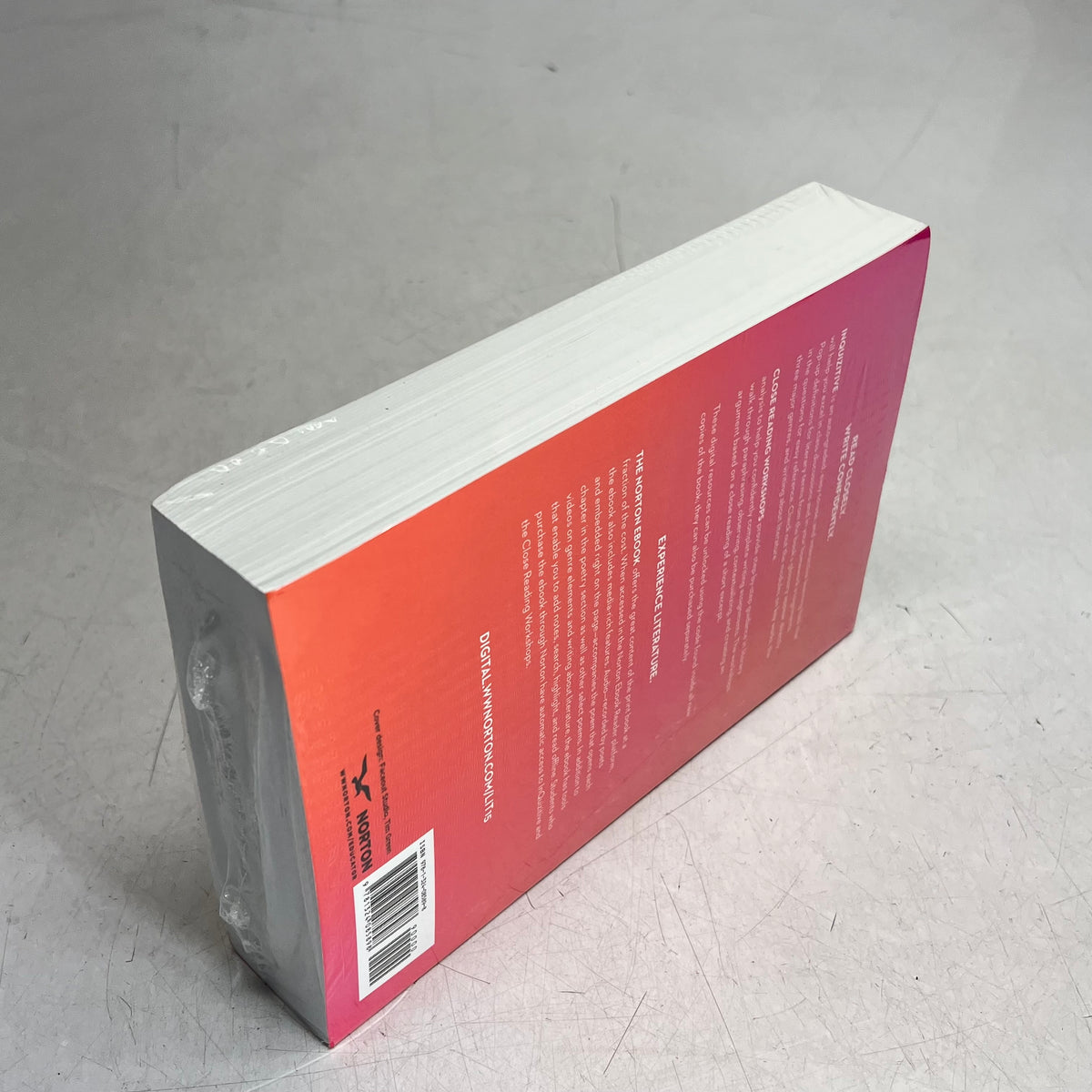 NORTON INTRODUCTION TO LITERATURE  15th Edition by Kelly J. Mays Paperback Book