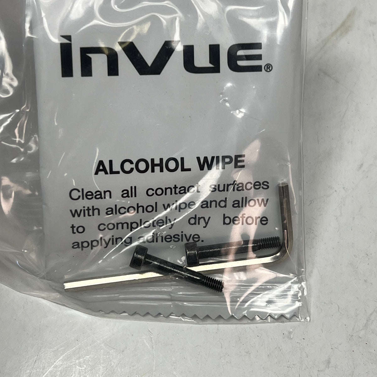 INVUE Onepod Bracket & Plate W/allen Wrench & Wipe 4.0mm 4 Way HH White DBH298-W