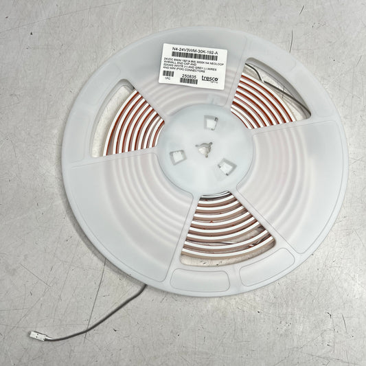 TRESCO LIGHTING Ultra Sleek Light Strip 24VDC 16' 3000K L-N4-24V3WM-30K-192-1