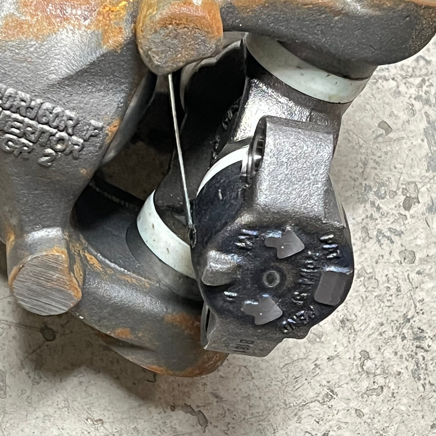 MERITOR RPL20 Genuine Tandem Interaxle Drive Shaft 20RHS003B043 (Used-Rusty)