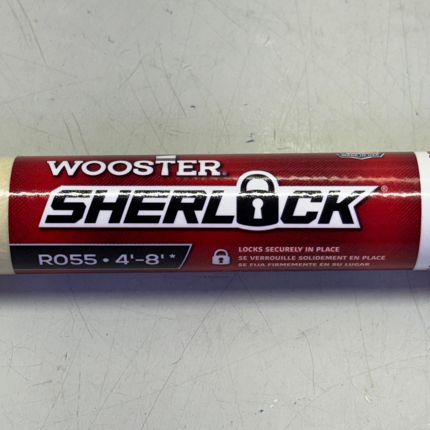 WOOSTER Adjustable Painting Extension Pole, Universal Connection, 4' to 8' 22324