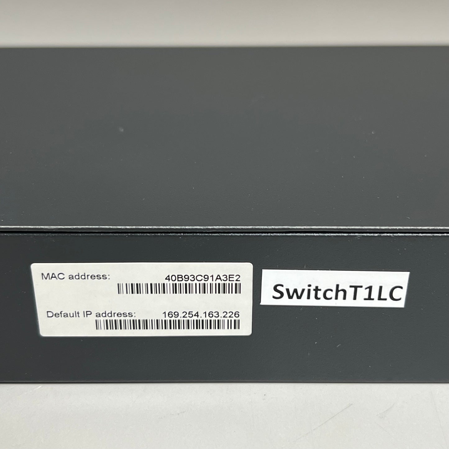 HEWLETT PACKARD JG920A 1920-8 Port  8Gigabit  2 SFP Switch with Mounting Brackets