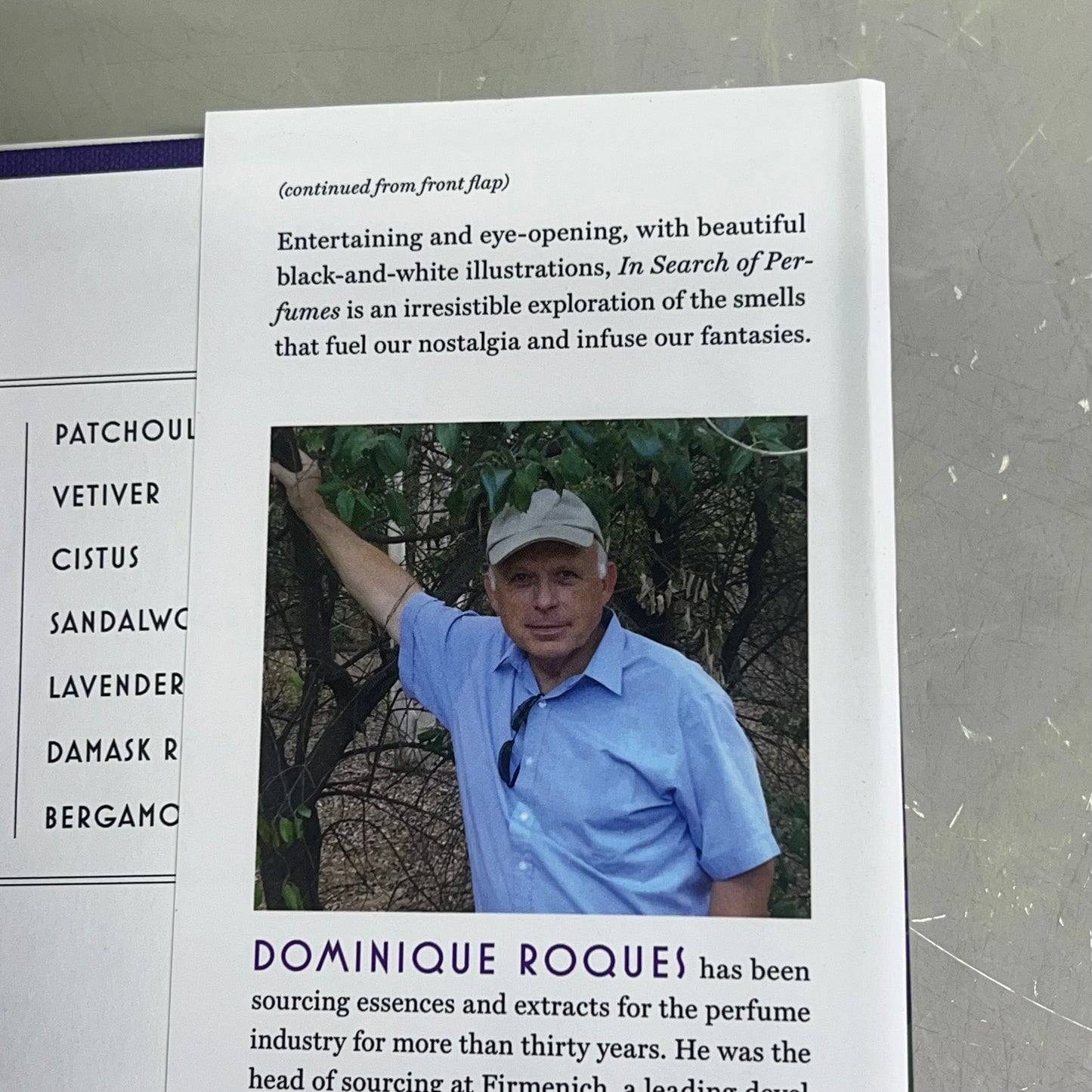 IN SEARCH OF PERFUMES Journey To Natures Scents Hardback Book Dominique Roques