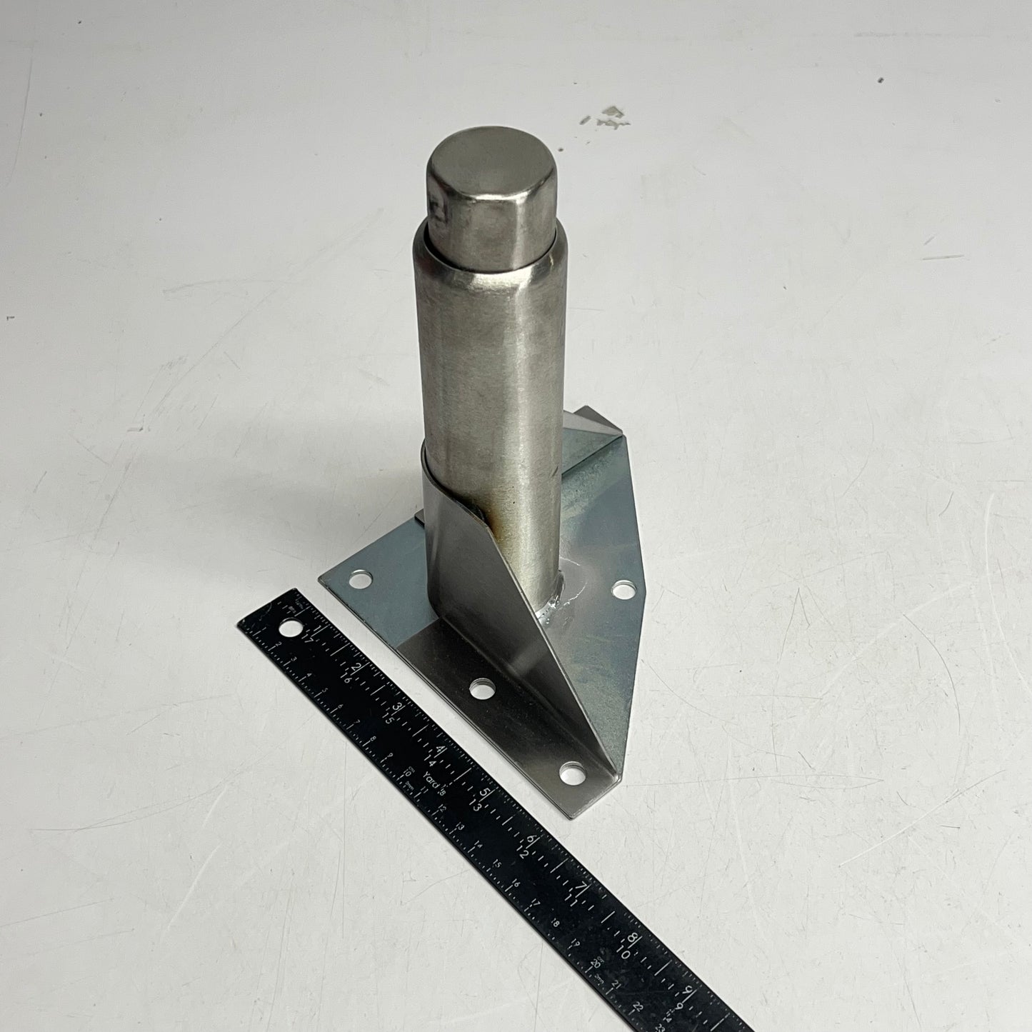 VULCAN SS Stack Kit for Commercial Ovens Leg Assy Silver 426983-G1 (Used)