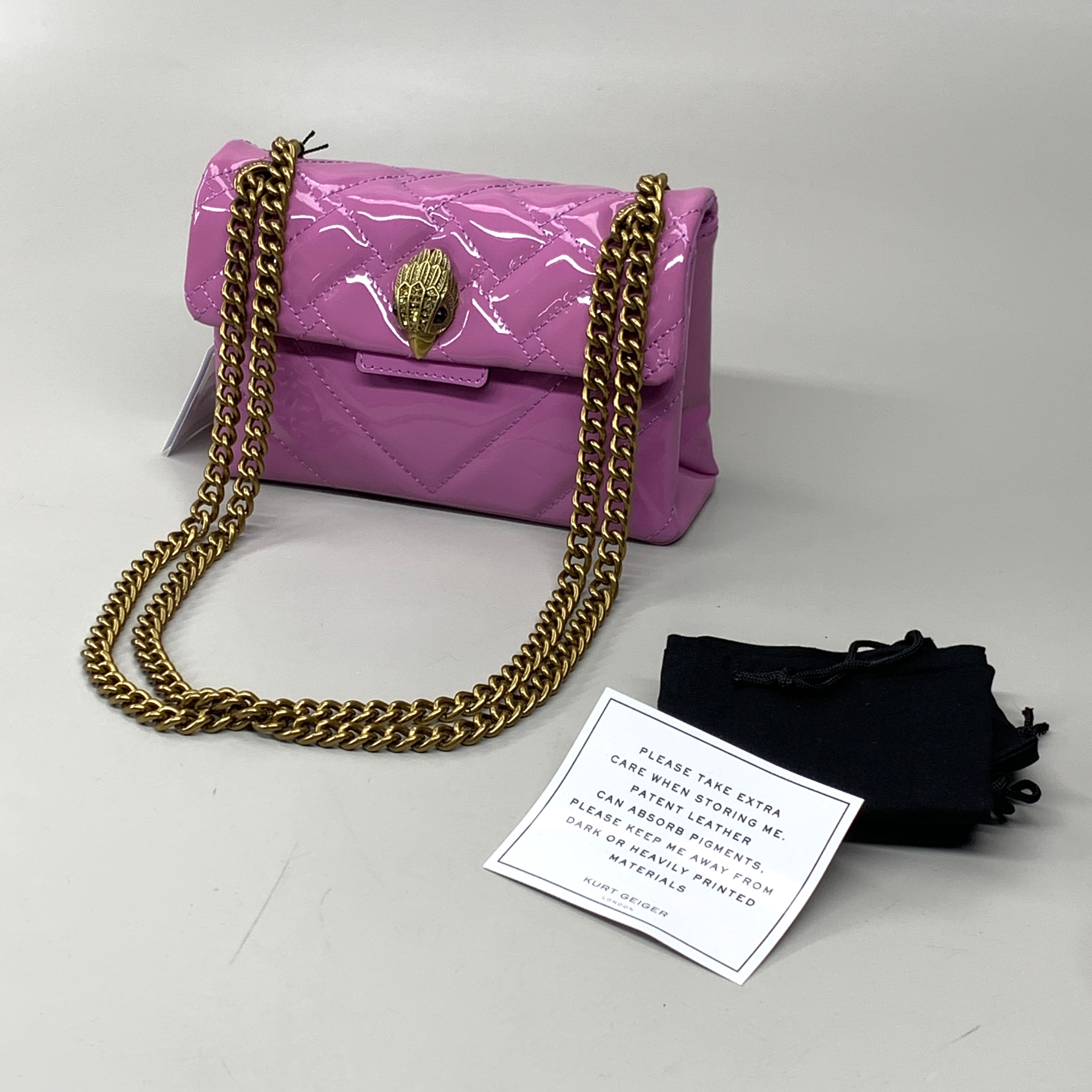 Kurt geiger lilac online kensington bag