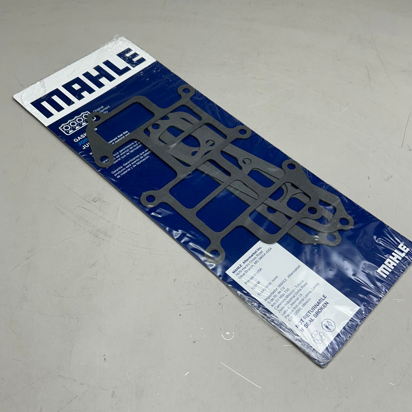 MAHLE Fuel Injection Plenum Gasket Replacement Part For Chevy & Pontiac MS14752