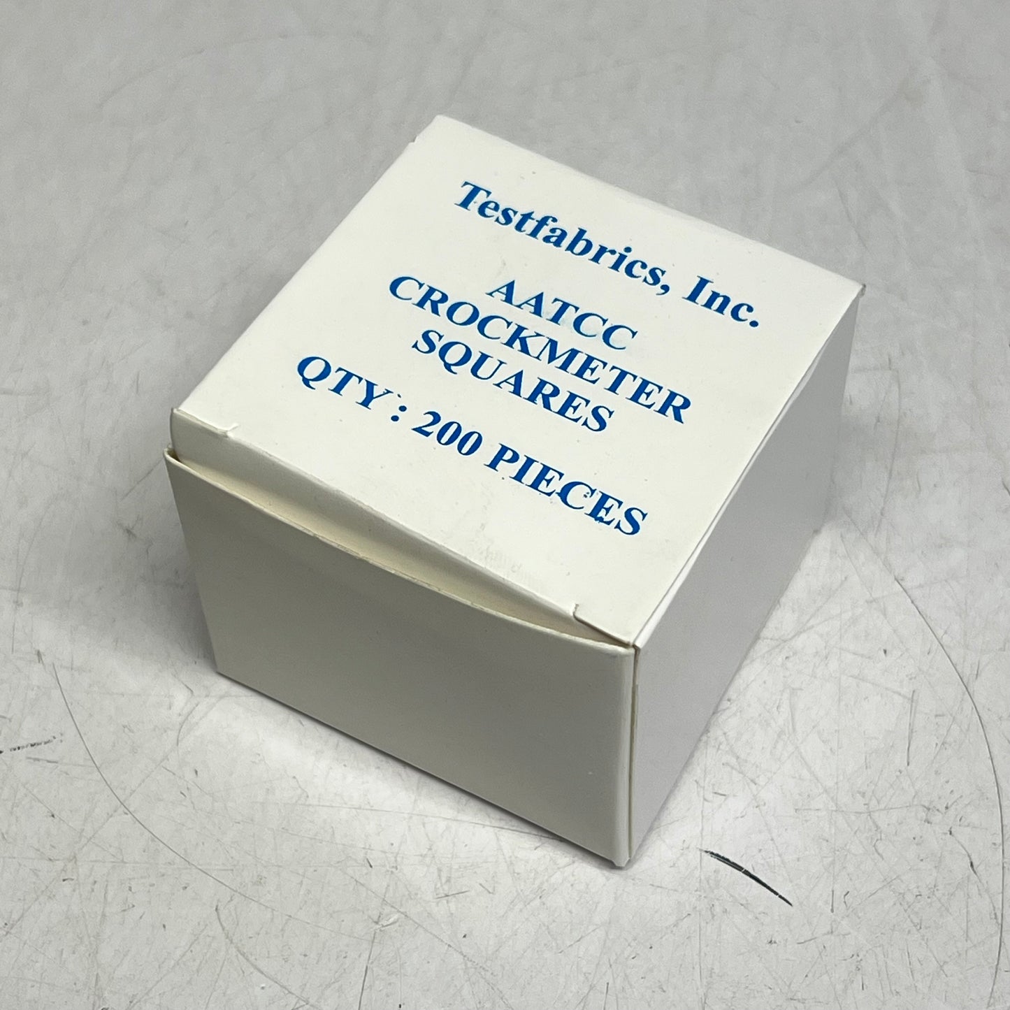 TESTFABRICS (1000 PACK) AATCC Crockmeter Square For Color Fastness In Textiles