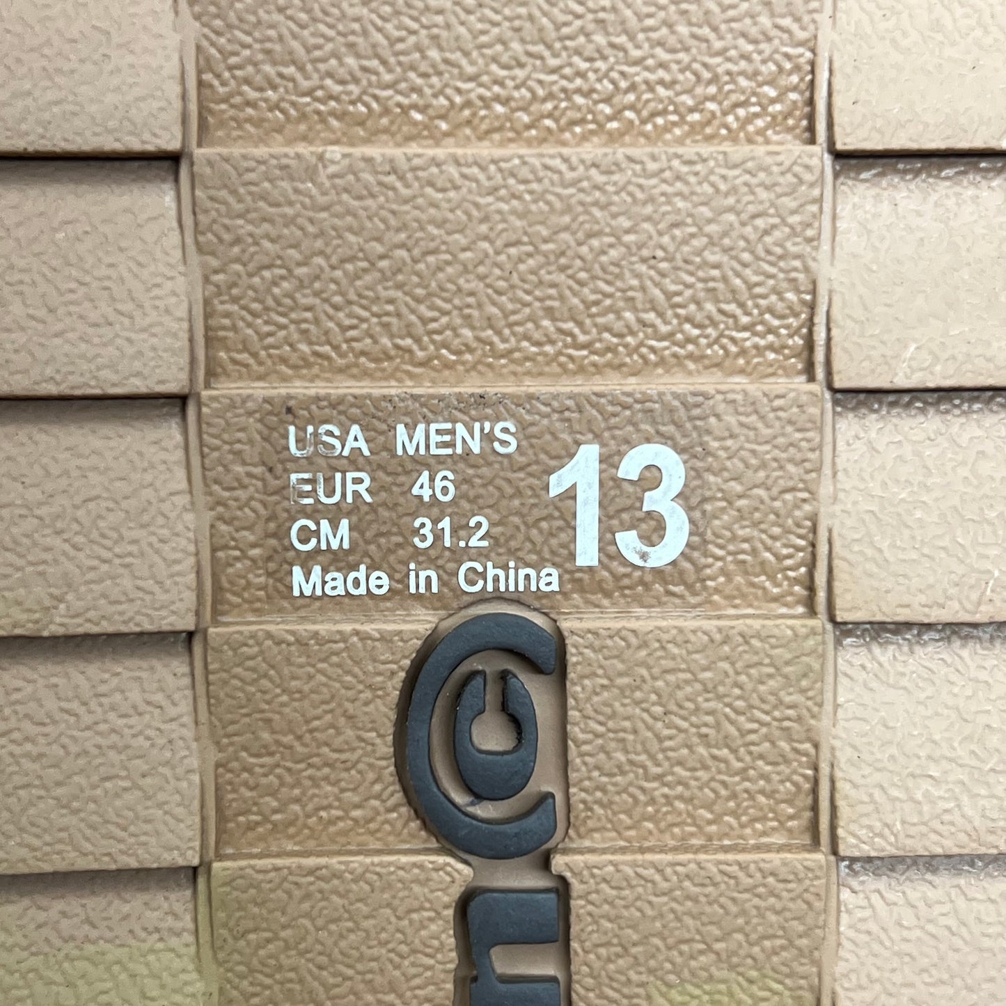 COBIAN Trestles Trek Slide EVA Top Sole Men's Sz 13, 46 Eu Chocolate TTS24-201-13