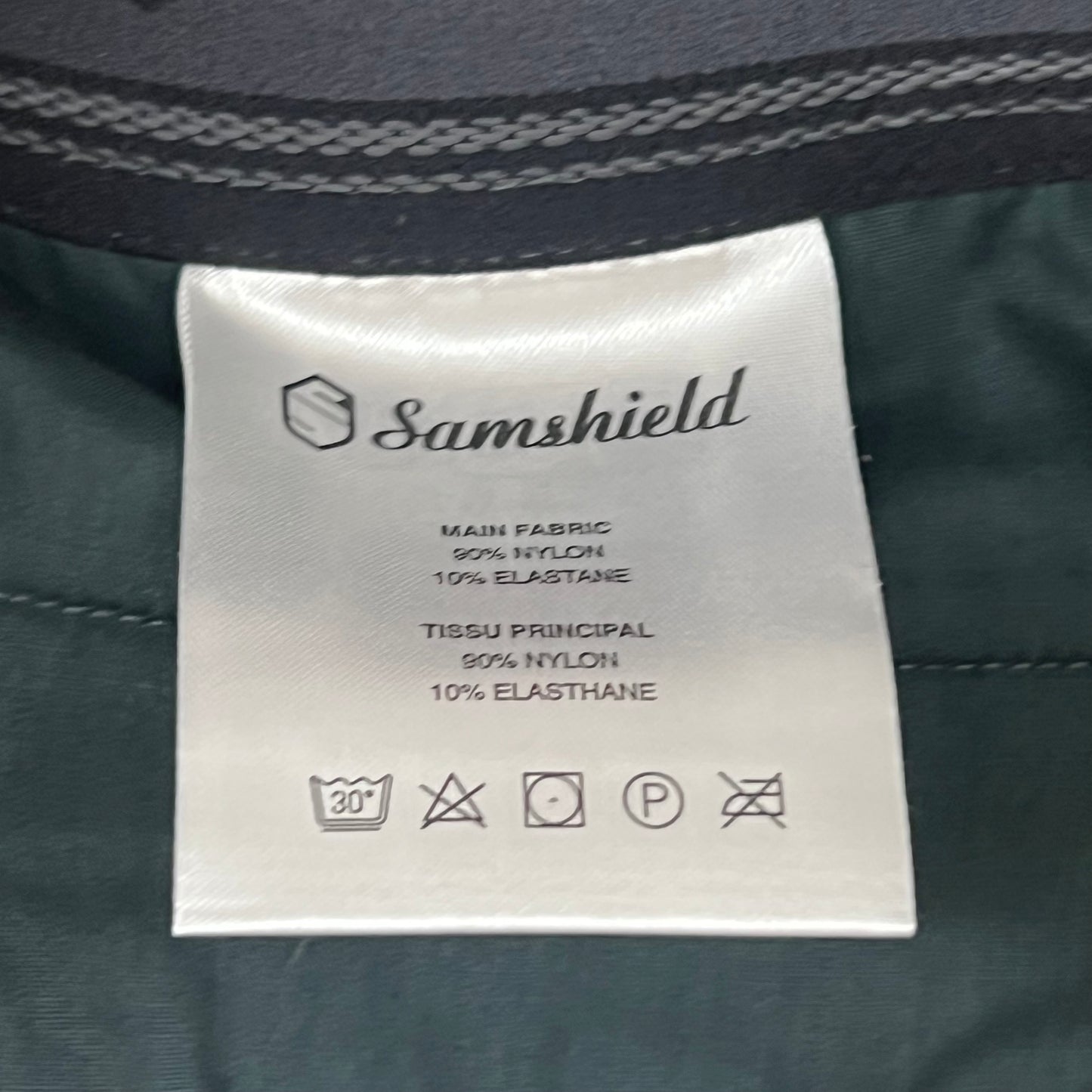 SAMSHIELD Clara Winter Equestrian Pants Women's Sz US 26, UK 8, FR 36 Moonless Night