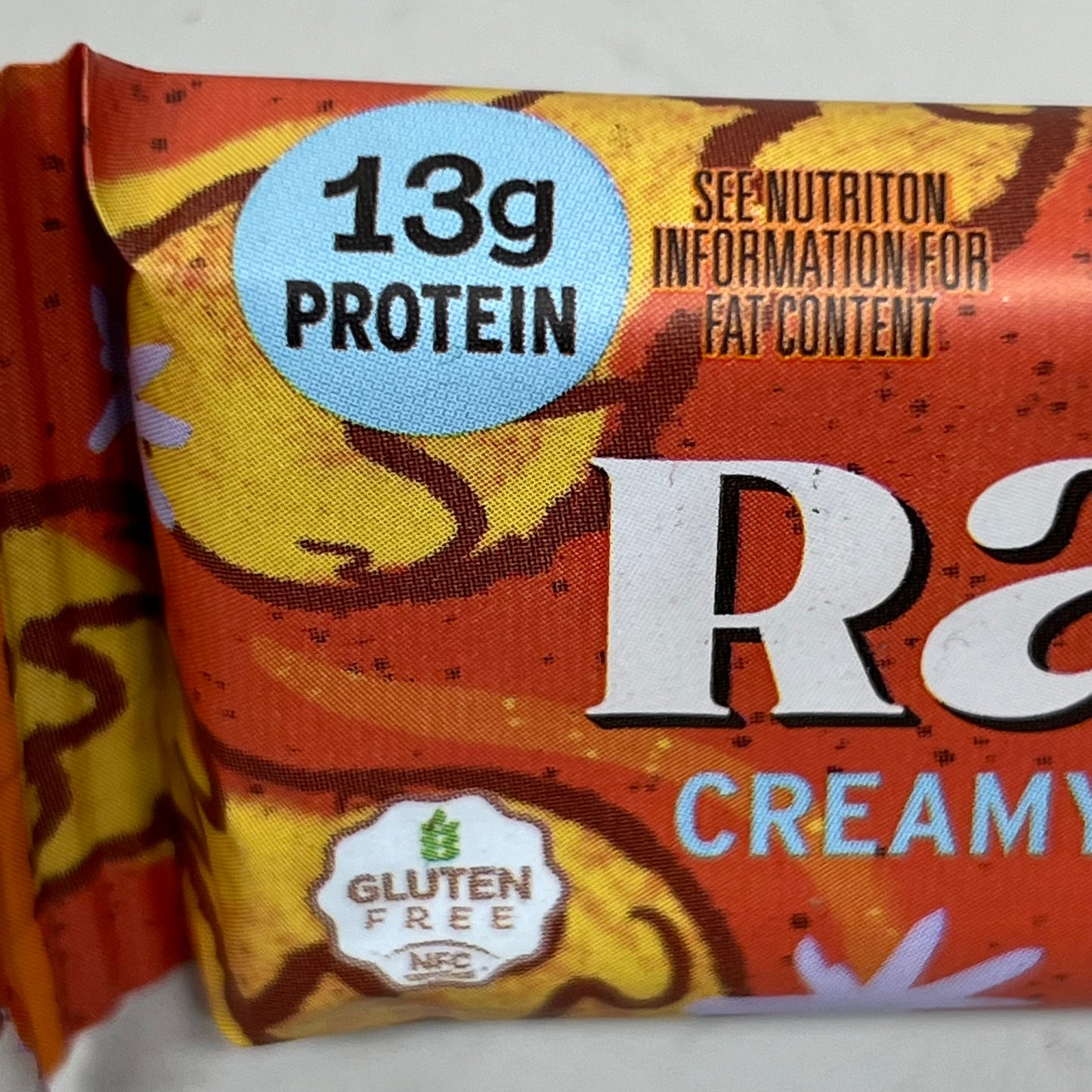 ZA@ RAW REV (12 PACK) Creamy Peanut Butter & Sea Salt 13g Protein 2g Sugar 1.6 oz BB 08/24