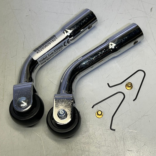 DRIVE (2 PACK) Anti Tipper With Wheels Chrome STDS802