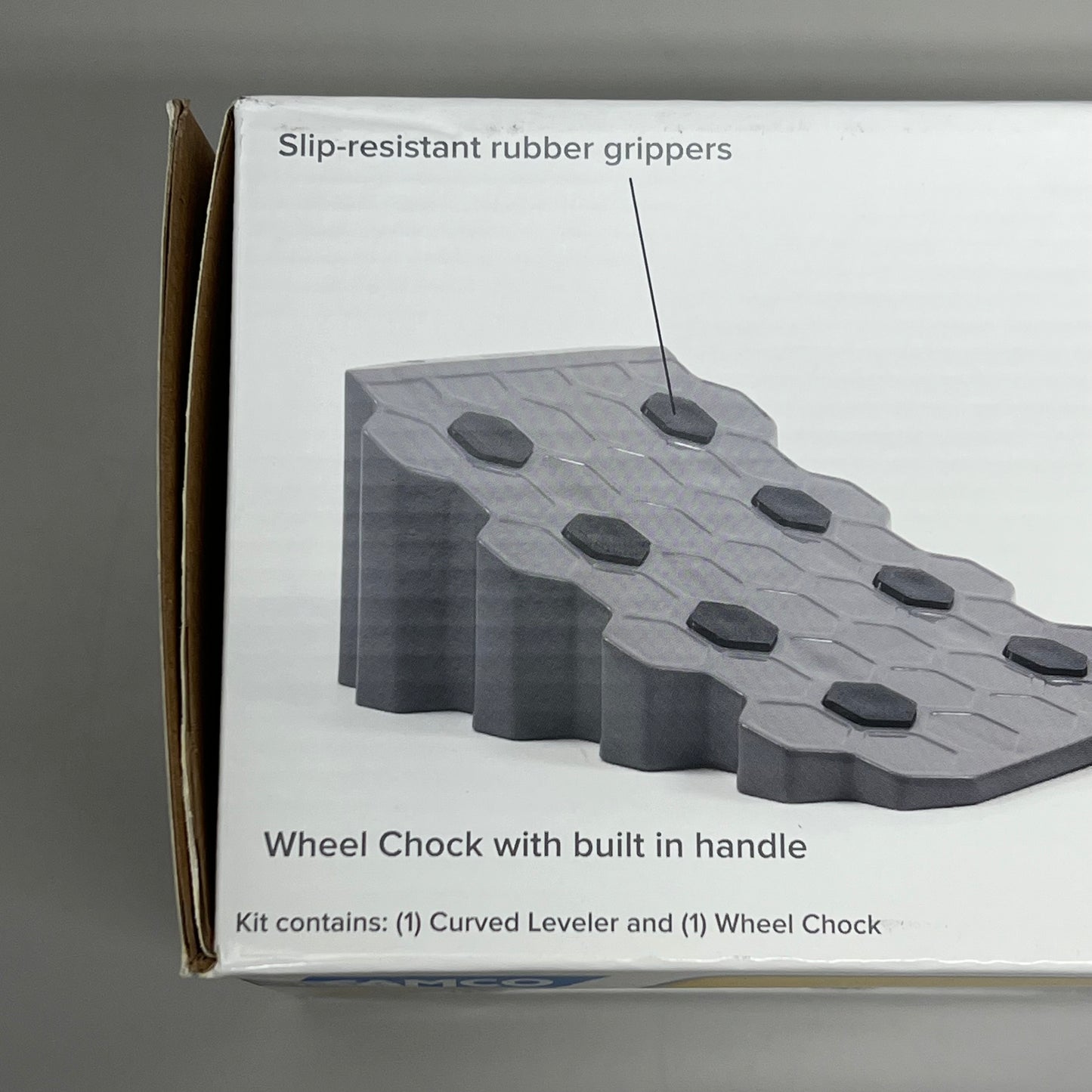 CAMCO Curved Leveler and Chock Rubber Honeycomb Adds up to 4" in Length 44423