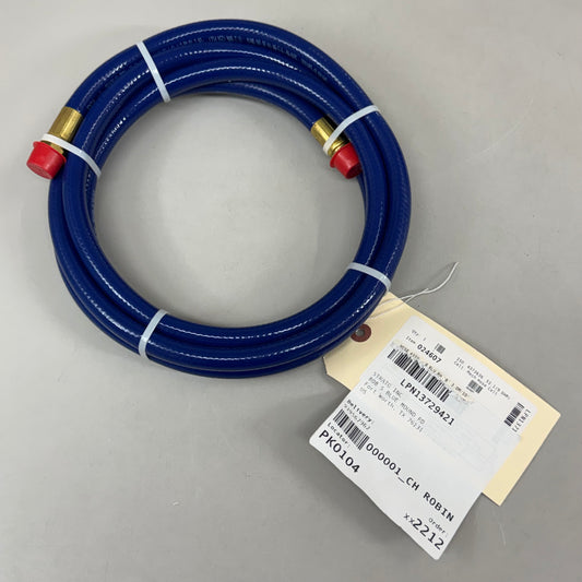 HYPERTHERM Mech Hose RH W/ Female Brass Fittings 3/8" x 3.0M/10' Blue 024607 DANFOSS Synflex
