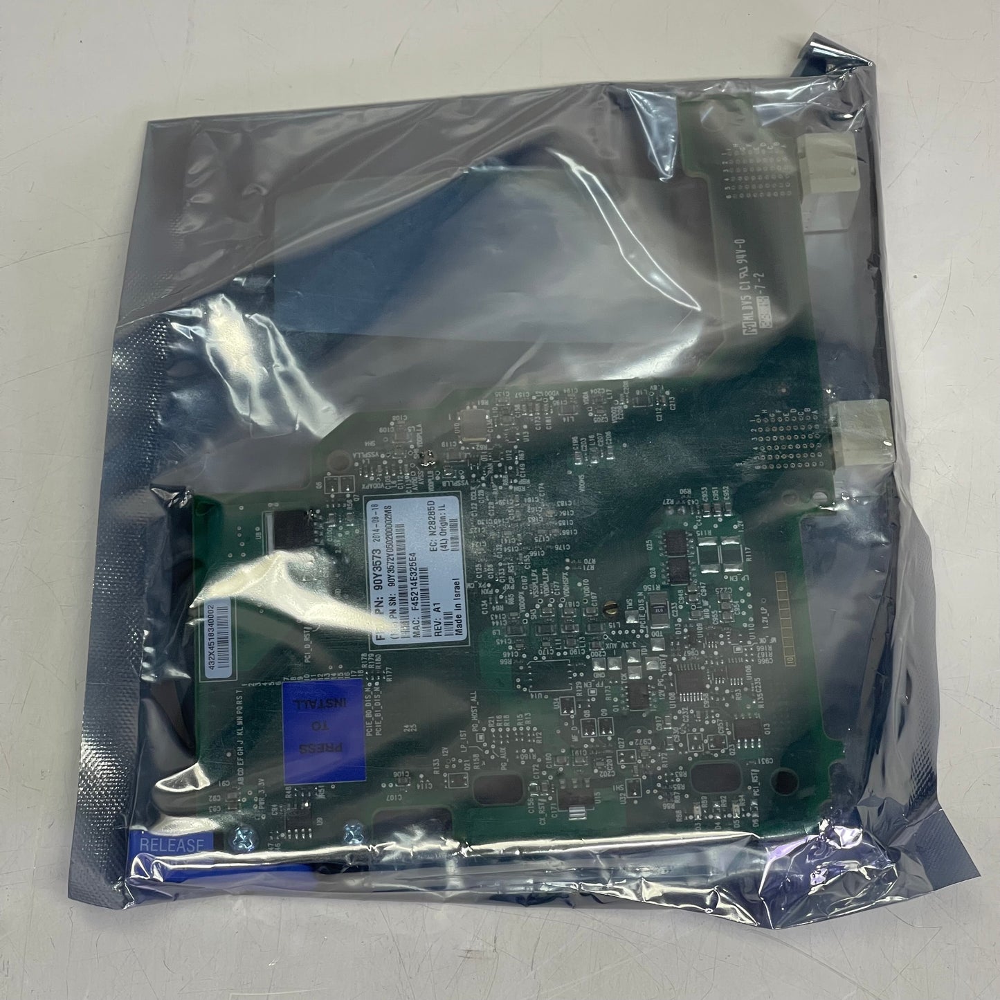 LENOVO IBM XSeries Intel 2 Port 10GB Ethernet Adapter Green 90Y3573
