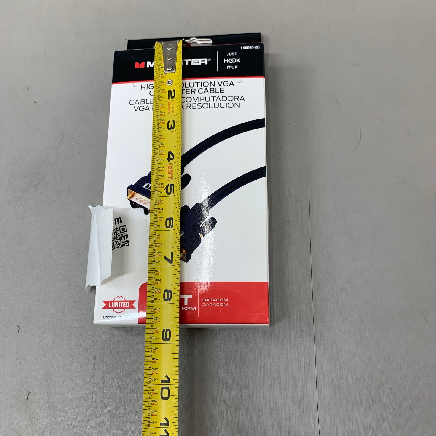 MONSTER High Resolution VGA Computer Cable 6ft Blue 140050-00