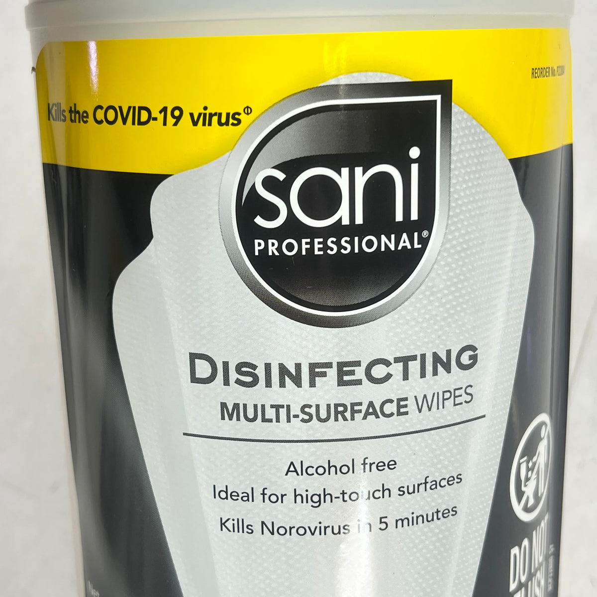 SANI PROFESSIONAL (6 PACK, 200 EACH) Disinfecting Multi-surface Wipes BB 12/27