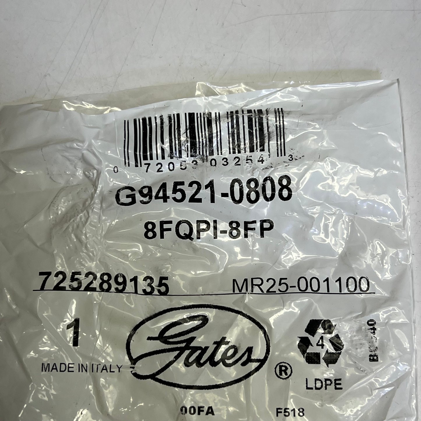 GATES Female Poppet Valve to Female Pipe G945 Series 1/2"-14 G94521-0808