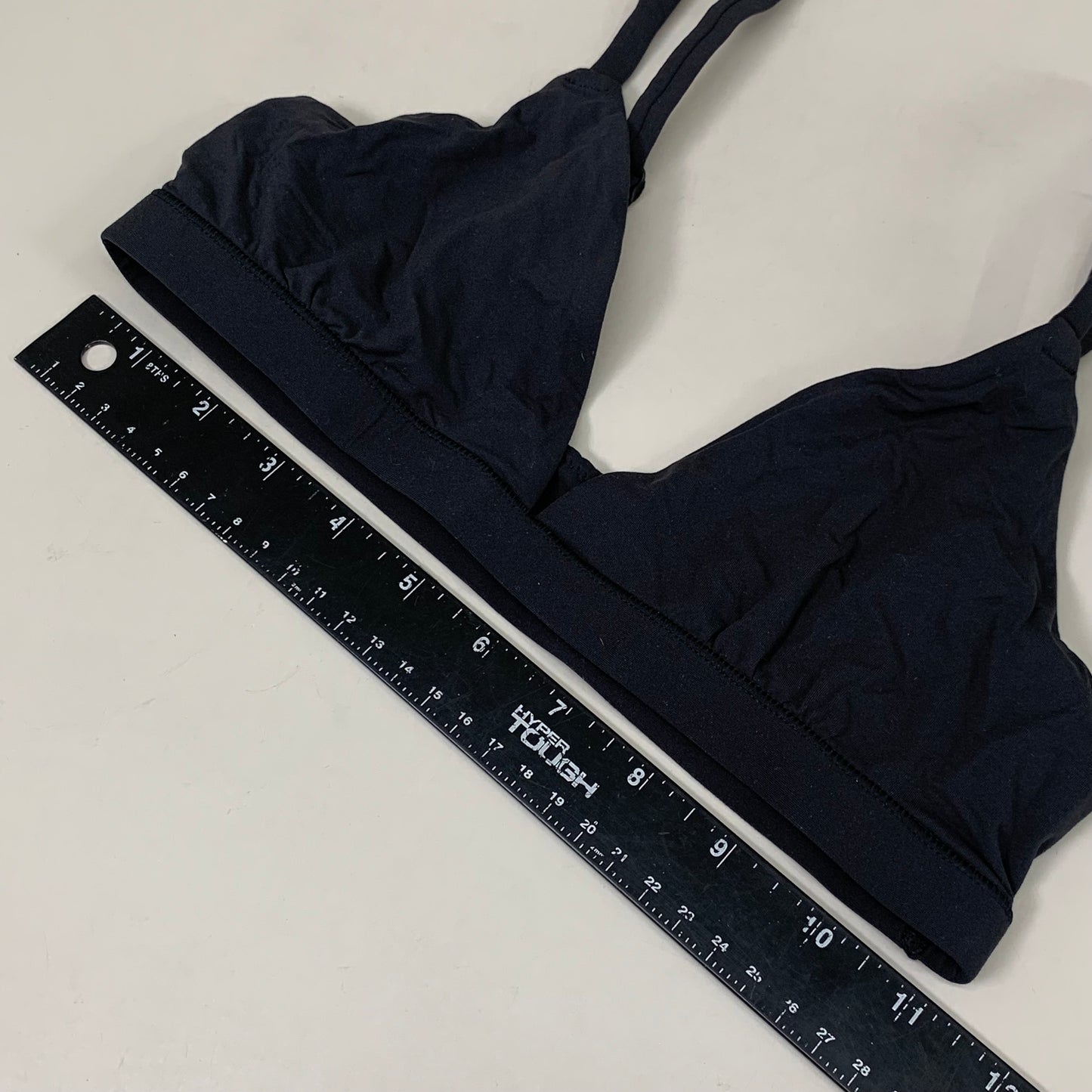 SKIMS Adjustable Triangle Bralette Fits Everybody Women's Sz S Onyx BR-TRI-2024