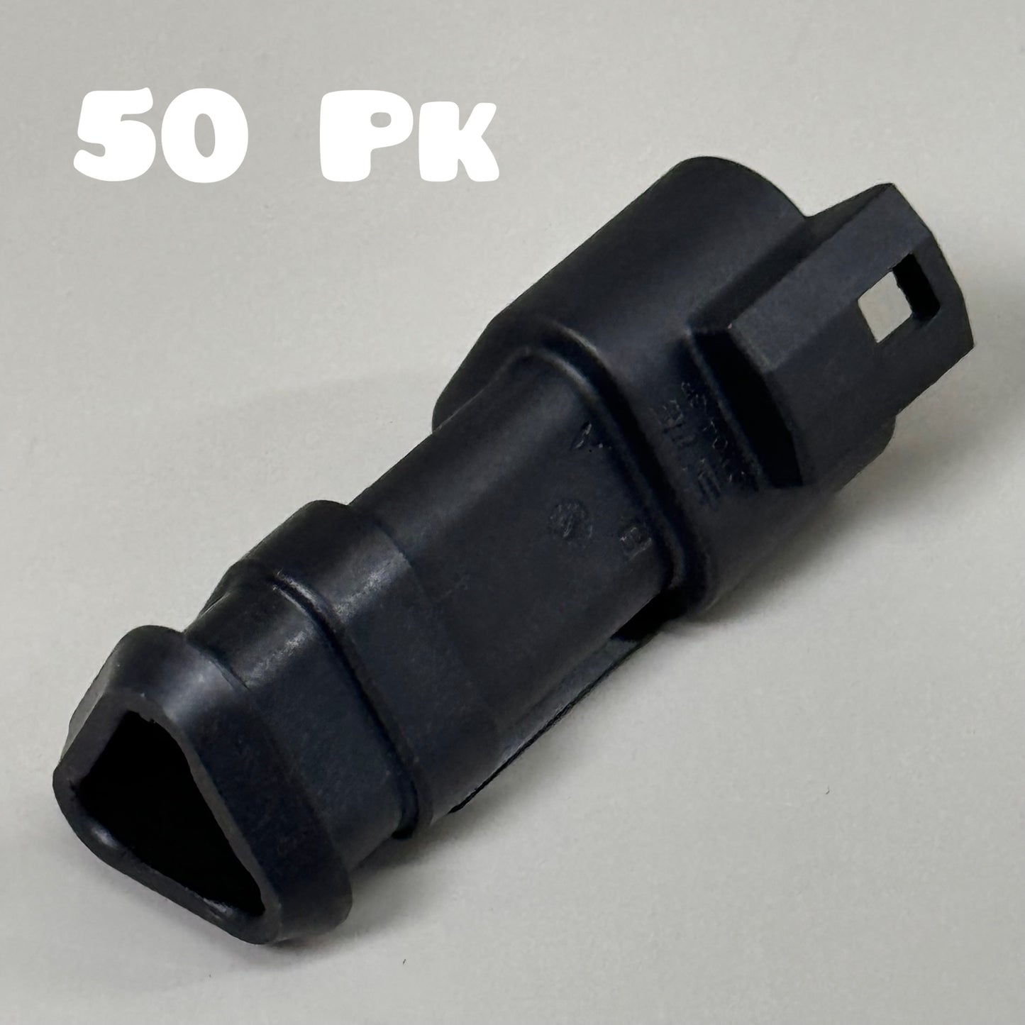 TE CONNECTIVITY (50 PACK) Deutsch 3-Way Plug Connector DT04-3P-EE01